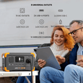 VMIDirect Portable Power Station with 8 universal outlets and wireless charging for outdoor use