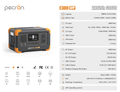 VMIDirect E300 LFP Portable Power Station with 288Wh capacity and multiple charging outputs