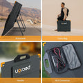 Portable Power Station with Kickstand and Carry Bag for Outdoor Use