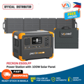 Pecron E500LFP Power Station Portable with 100W Solar Panel for Outdoor Adventures