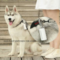 Dog Waste Bag Dispenser attached to a leash for convenient clean-up during walks with your dog