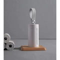 VMIDirect Dog Waste Bag Dispenser in white with a sleek design for convenient pet cleanup