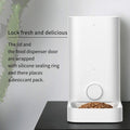 Petkit Fresh Element Smart mini Pet feeder in white with sealed food dispenser and kibble tray