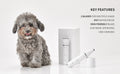 VMIDirect Pet Trimmer Clippers with two blades, waterproof design, and low noise operation for grooming pets