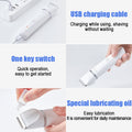 VMIDirect Pet Trimmer Clippers with USB charging, one key switch, and easy lubricating oil for maintenance