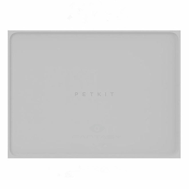 VMIDirect Silicone Pet Mat in Grey for Easy Cleaning and Non-Slip Pet Feeding