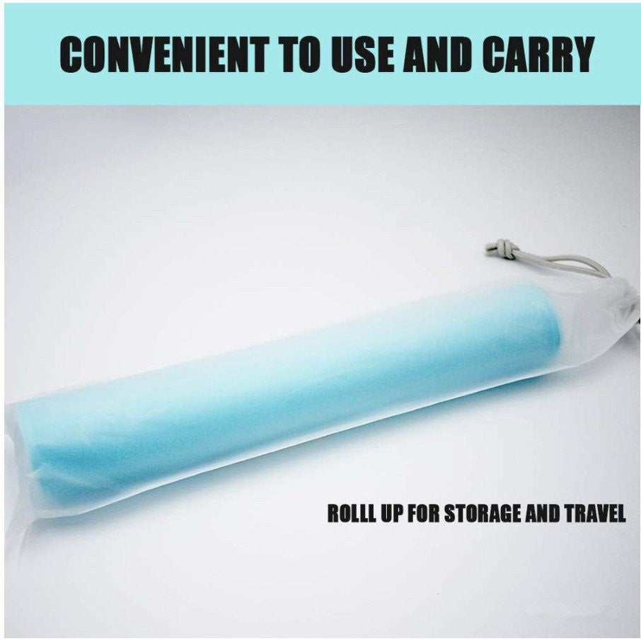 VMIDirect Silicone Pet Mat rolled up for convenient storage and travel