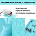 VMIDirect Silicone Pet Mat with Non-Skid and Waterproof Design for Easy Cleaning
