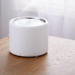 VMIDirect Stainless Steel Pet Water Fountain with modern design for continuous fresh hydration