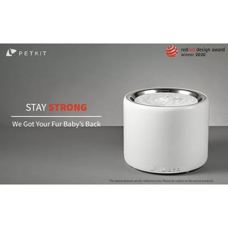 VMIDirect Stainless Steel Pet Water Fountain with modern design to keep pets hydrated