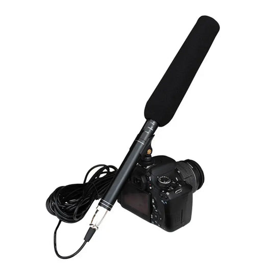 Xtuga CF-321 Professional Street Interview Handheld Microphone Interview Camera Condeser Microphone