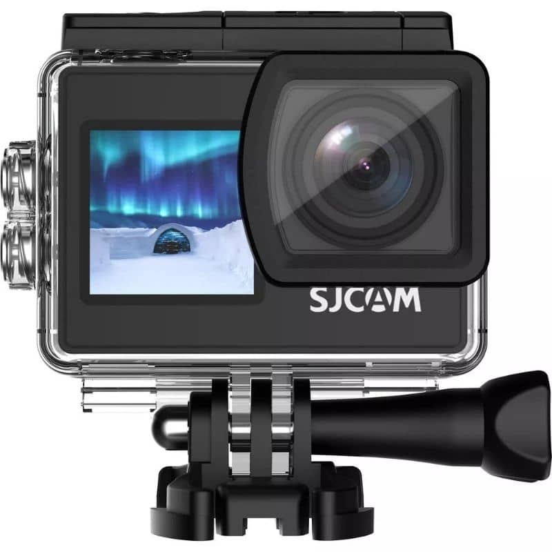 SJCAM SJ4000 Dual Screen 4K Action Camera Helmet Motorcycle Cam