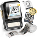 VMIDirect Portable Bluetooth Label Printer with photo printing capability and various label designs