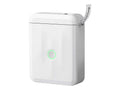 Portable Bluetooth Thermal Label Printer in white with easy label dispensing feature