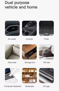 VMIDirect portable car vacuum for cleaning air outlets, consoles, and pet hair in vehicles and homes