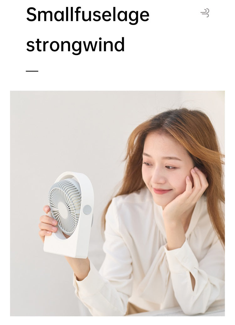 VMIDirect portable desk fan designed for strong wind and compact use at home or office