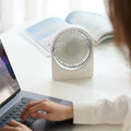 VMIDirect portable desk fan providing a cool breeze for comfortable working at the desk