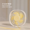 VMIDirect portable fan with three adjustable wind speed settings and compact design