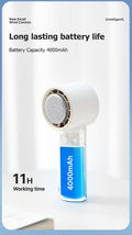 VMIDirect Portable Fan with 4000mAh Battery for Long-Lasting Cooling Performance