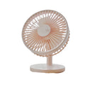 VMIDirect Portable Fan in Soft Pink Color with Adjustable Angle for Personal Cooling