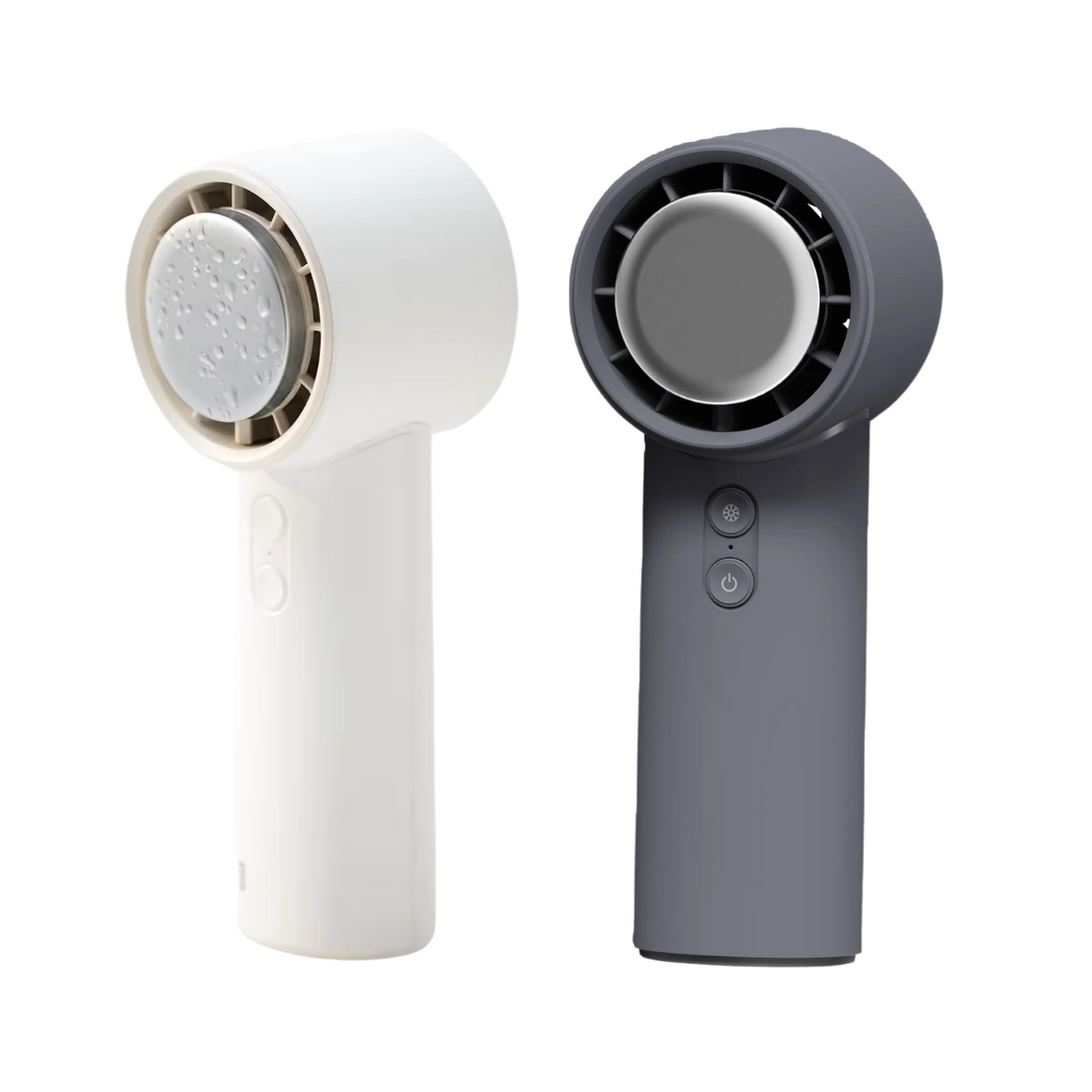VMIDirect Portable Fan in White and Gray for Personal Cooling on the Go