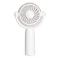 VMIDirect Portable Neck Fan in white with adjustable design for on-the-go cooling