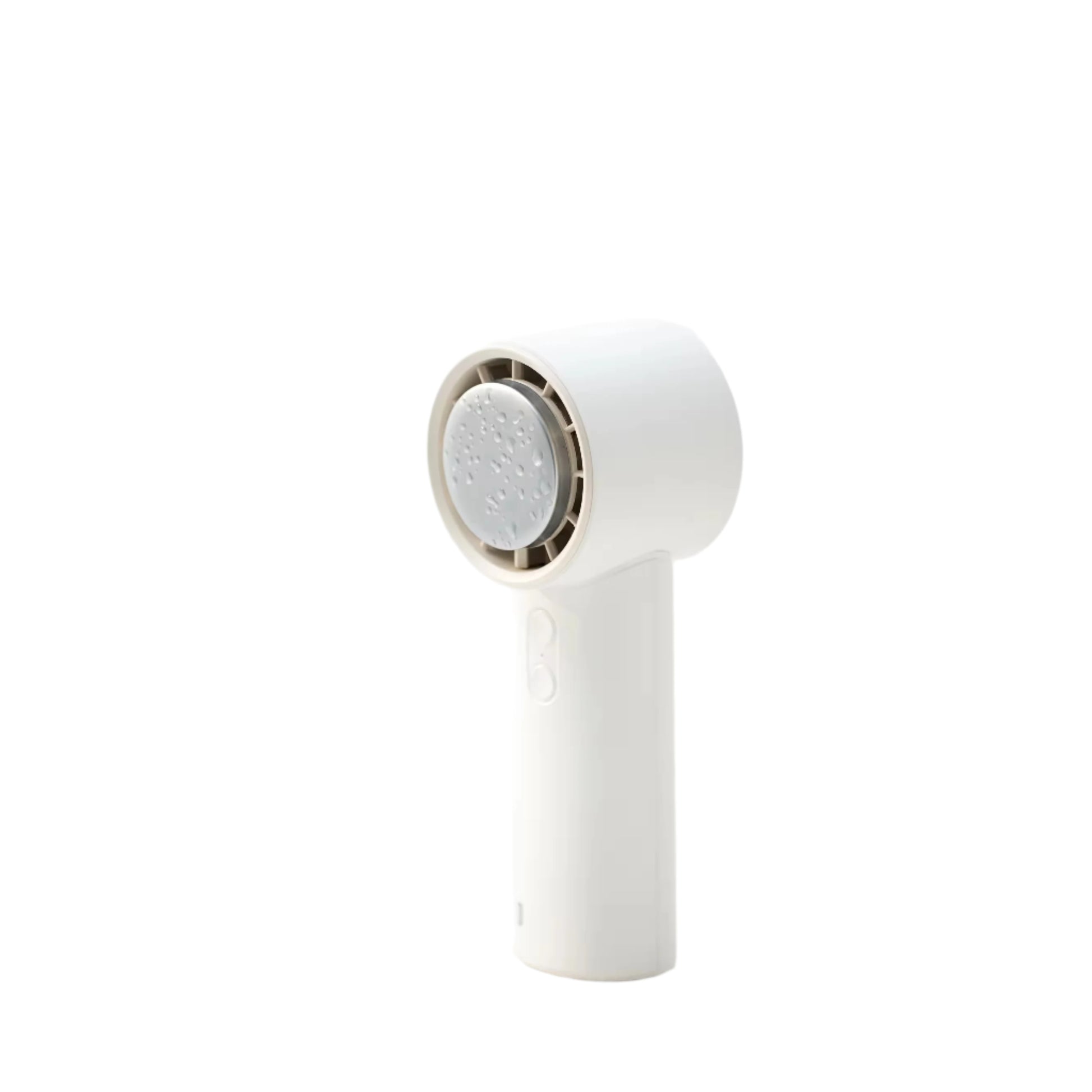 VMIDirect portable fan in white, designed for easy handheld use and personal cooling