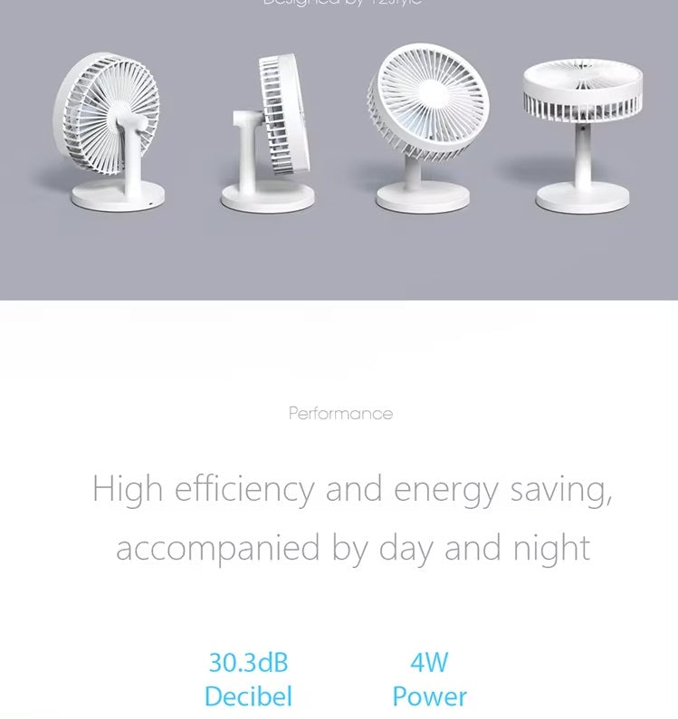 VMIDirect portable fan designed for high efficiency and energy savings, ideal for day and night use