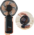 VMIDirect portable handheld fan with a sleek design and adjustable stand for convenient cooling