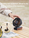 VMIDirect portable handheld fan with a compact design, perfect for outdoor camping use