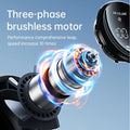 Portable mini handheld fan featuring advanced three-phase brushless motor for increased air volume