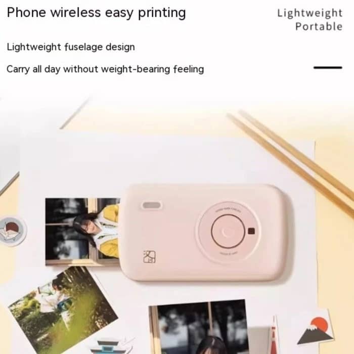 VMIDirect Portable Mini Photo Printer in a lightweight design for easy wireless printing of photos