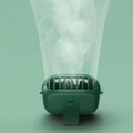 VMIDirect portable neck fan in green, designed for hands-free cooling and comfort on the go