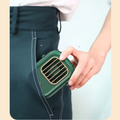 VMIDirect portable neck fan easily stored in a pocket for convenient cooling on the go