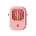 VMIDirect Portable Neck Fan in pink design with a stylish grill and easy-access button