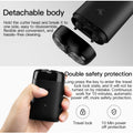 VMIDirect Portable Shaving Beard Razor with detachable body and travel lock safety features
