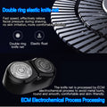 VMIDirect Portable Shaving Beard Razor with double ring elastic knife net for comfortable shaving