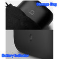 Compact Portable Shaving Beard Razor with Battery Indicator and Storage Bag for Easy Travel