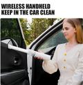 Wireless Handheld Portable Vacuum Cleaner for Easy Car Cleaning and Maintenance
