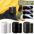 Portable waist clip fan by VMIDirect with three speed settings for hands-free cooling