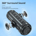 VMIDirect Portable Waterproof Outdoor Bluetooth Speaker with 360-degree surround sound and rich bass