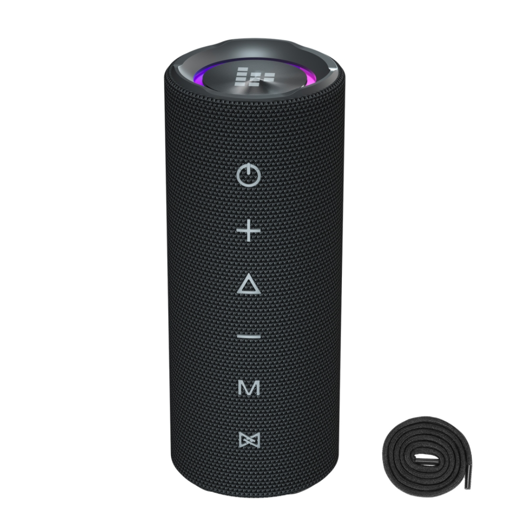 VMIDirect Portable Waterproof Outdoor Bluetooth Speaker with sleek design and easy control buttons