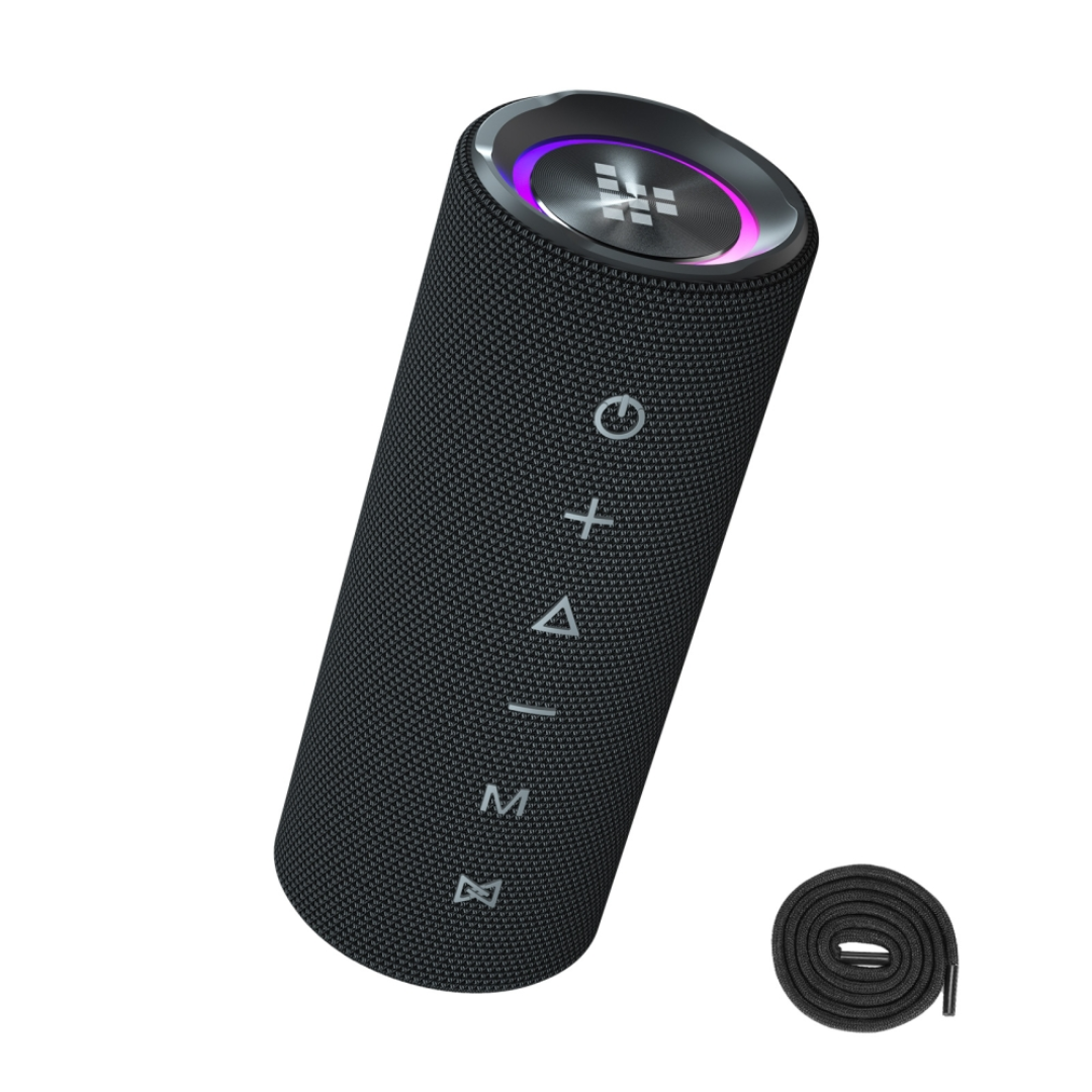 VMIDirect Portable Waterproof Outdoor Bluetooth Speaker with sleek design and easy-to-use controls