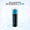 VMIDirect AA Battery 1.5v Non-Rechargeable Alkaline Batteries with Ultra-Long Shelf Life for 10 Years