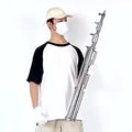 2.8m Photography Light Stand Stainless Steel With Air Cushion Aluminum Camera Adjustable Light Stand