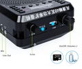 Portable Voice Amplifier Headset Mic with Echo Control, USB and Line Out Ports for Versatile Use