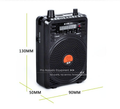 Compact Portable Voice Amplifier Headset Mic with LCD Display for enhanced sound quality