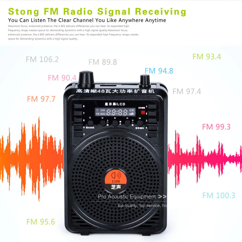 VMIDirect Portable Voice Amplifier Headset Mic with FM radio and clear audio for versatile use