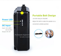 Portable Voice Amplifier Headset Mic with belt design for easy shoulder carrying and convenient placement