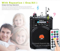 Portable Voice Amplifier Headset Mic with user-friendly design and remote control for clear audio amplification